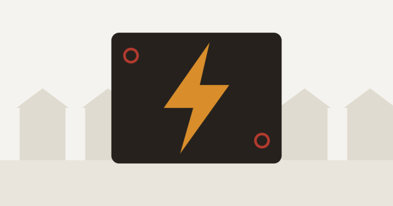Illustration of an electrical lightning bolt representing an electrical safety report
